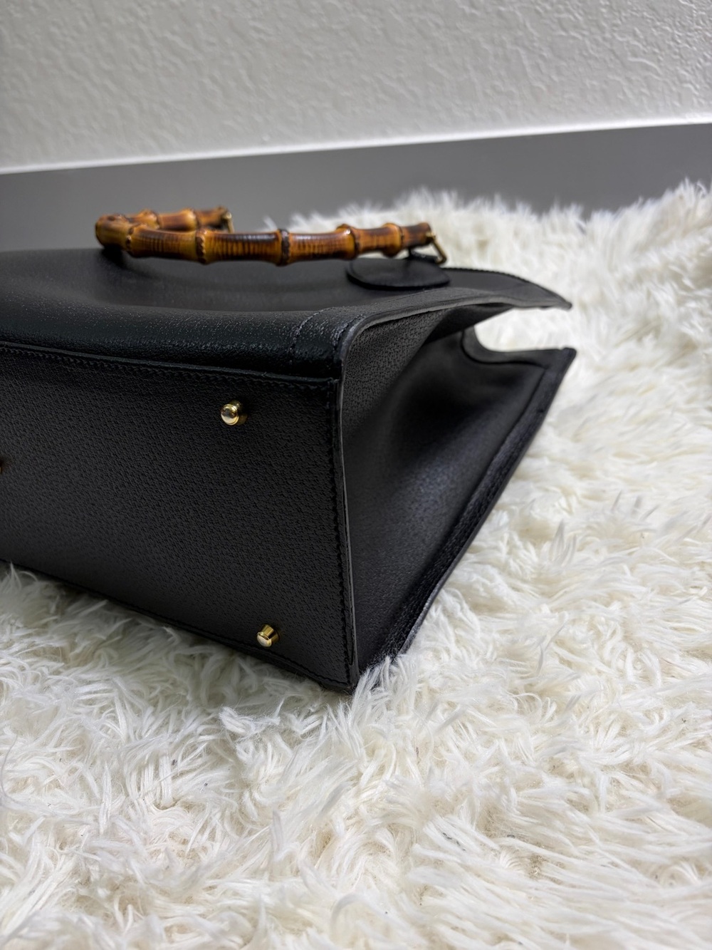 Gucci Diana Leather bamboo tote - Picture 4 of 13